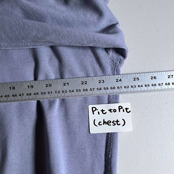 Reigning Champ Pima Cotton Crewneck Sweatshirt - Men's Size L - Purple - Picture 6 of 7